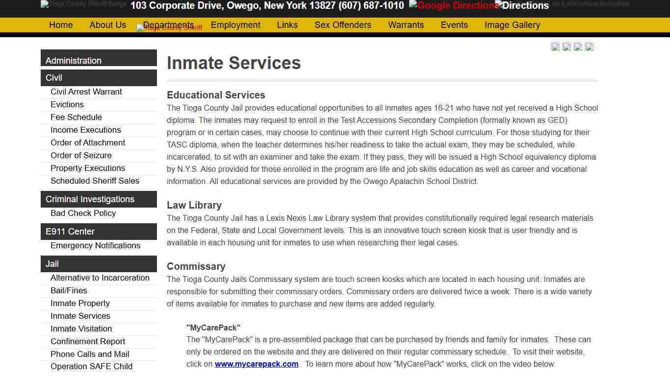 | tiogacountysheriff.com